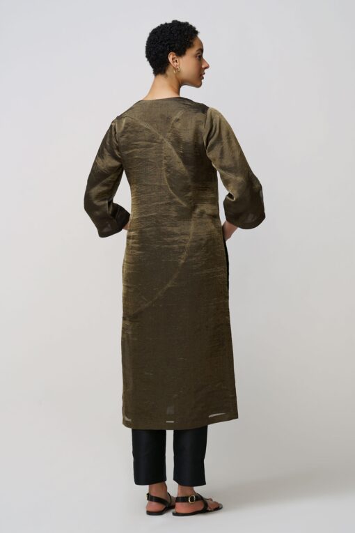 RainaKora tissue tunic beaded