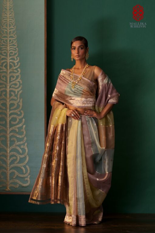 ‘Rang kat’ Benarasi kora silk sari