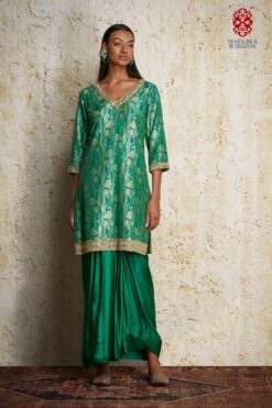 ‘Asmira’ munga silk tunic