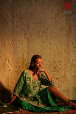 ‘Asmira’ munga silk tunic