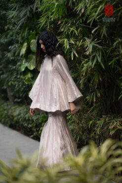 'Tulips bel turkish' Gharara set tissue